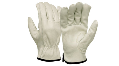 Pyramex GL2004 Grain Cowhide Driver Straight Thumb
