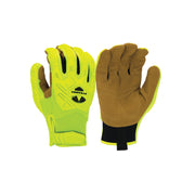 Pyramex - Synthetic  TPR Leather Palm Hook & Loop - Cut A5 Impact 1 Glove W/ Mesh Stretch Fabric Back