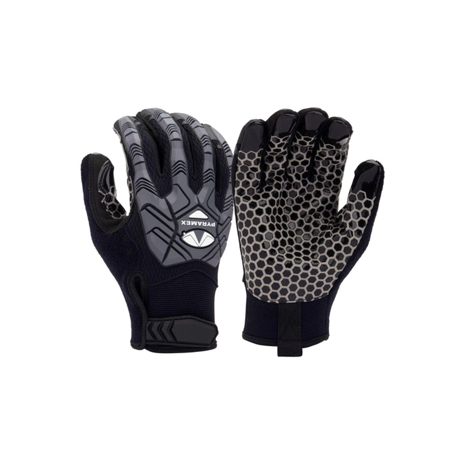 Pyramex-Gloves  TPR Silicone Palm Hook & Loop