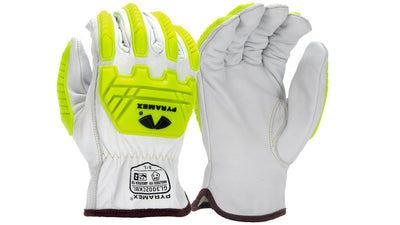 Pyramex GL3002CKB Goatskin Para Aramid Impact Cut Level A4