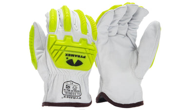 Pyramex GL3006CKB Premium Grain Goatskin HPPE Impact Leather Driver Cut Level A5