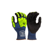 Pyramex - Glove Nitrile 18G Pmxteck HPPE Liner Cut A4 Impact 1 Touchscreen