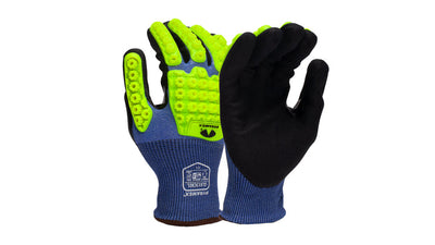 Pyramex Gl613CBZ Nitrile 18G PMXTECK HPPE Liner Cut Level A4