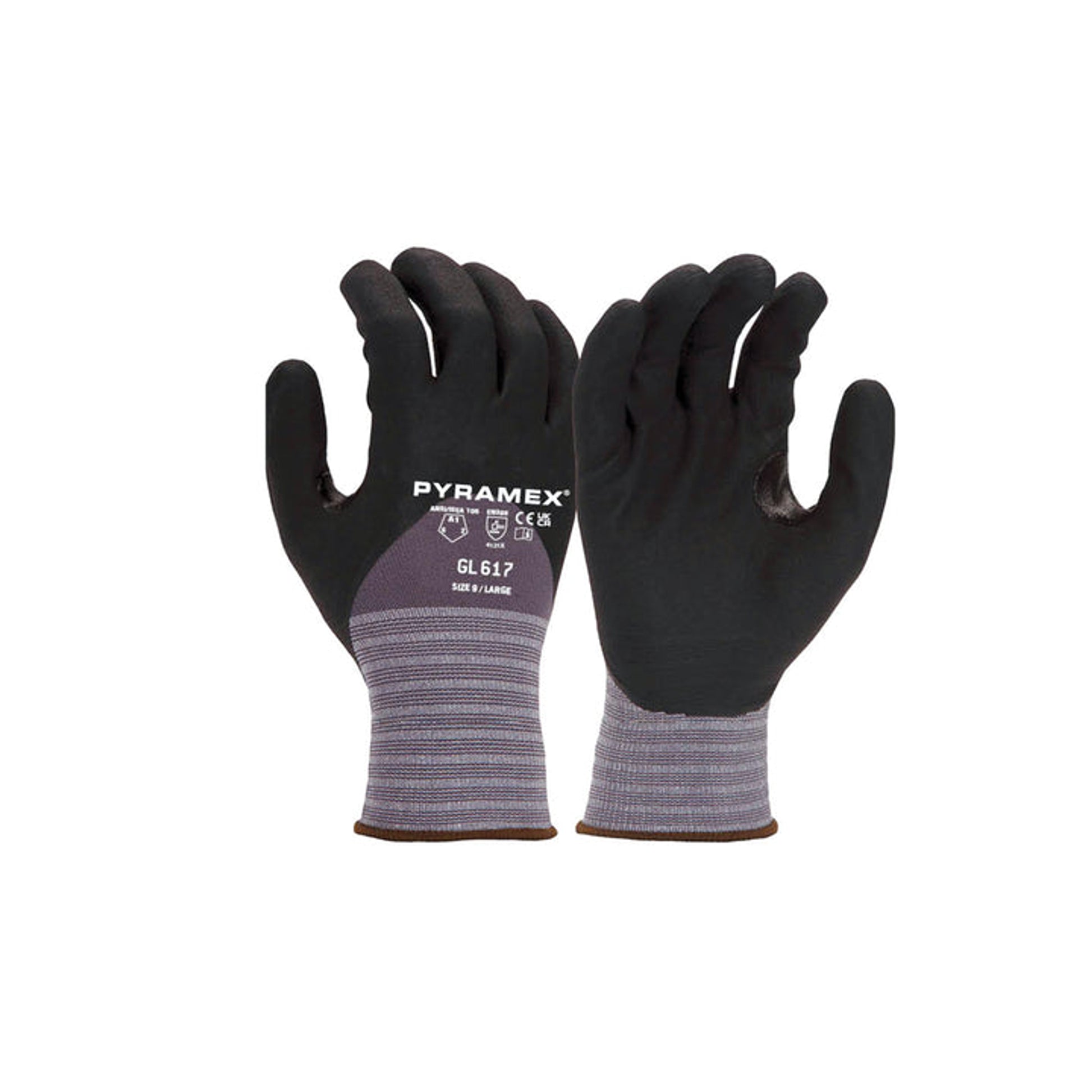 Pyramex-3/4 Microfoam Nitrile 15G Nylon