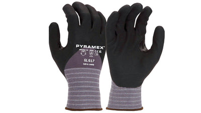 Pyramex GL617 3/4 Microfoam Nitrile 15G Nylon
