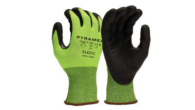 Pyramex GL621C 18G HPPE Microfoam Nitrile Touchscreen Cut Level A5