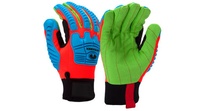 Pyramex GL804C Winter Cotton Corded Palm- TPR Cut Level A3