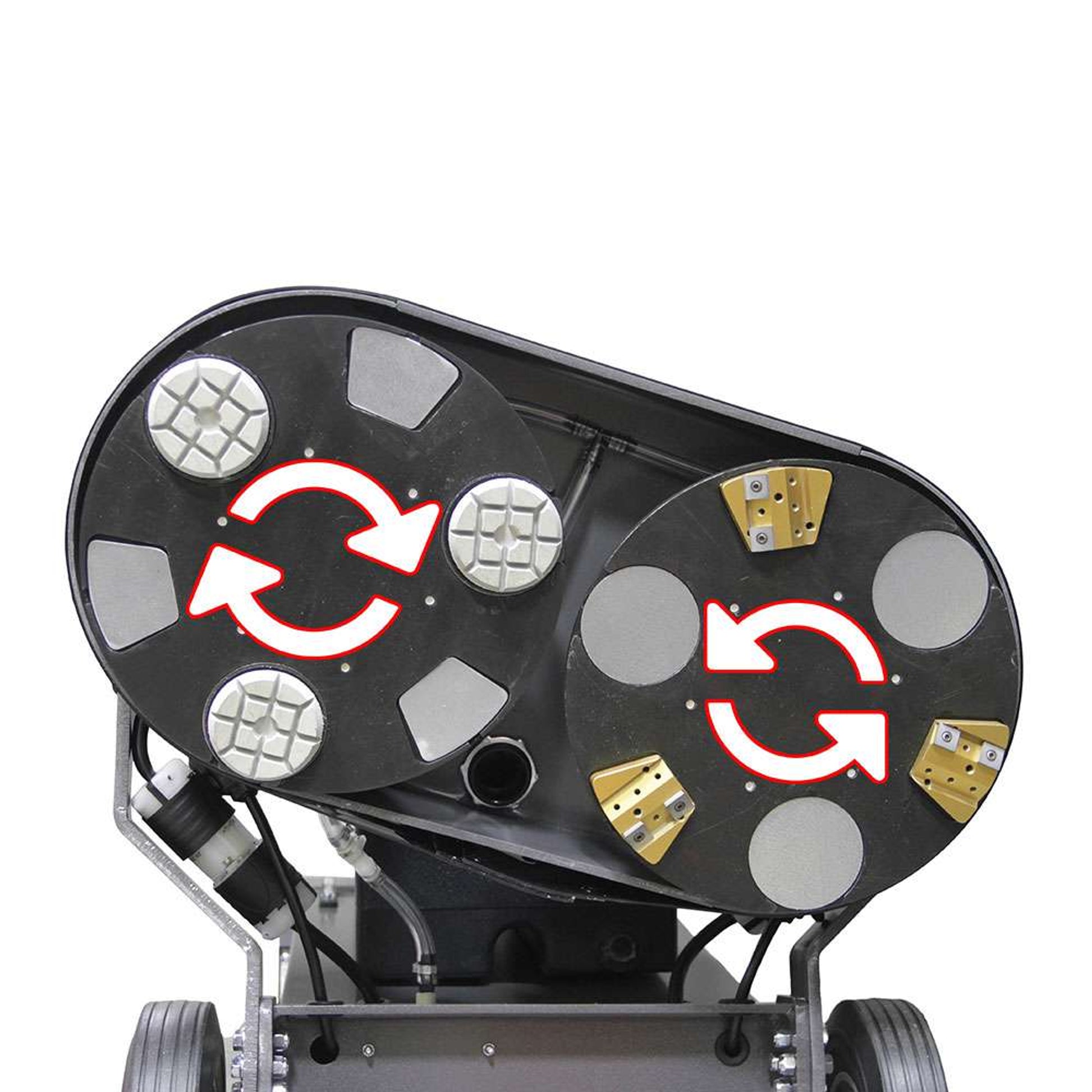 Hawk Enterprises HAWK GP26 - 26 Inch Professional Dual-Motor Floor Surfacing Machine - F61-26