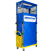 Qualitair HEPAZONE-S Battery Powered Soft Walled Work Enclosure - HZ-01