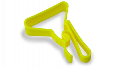 Pyramex HHC Dielectric Hard Hat Clip - Yellow