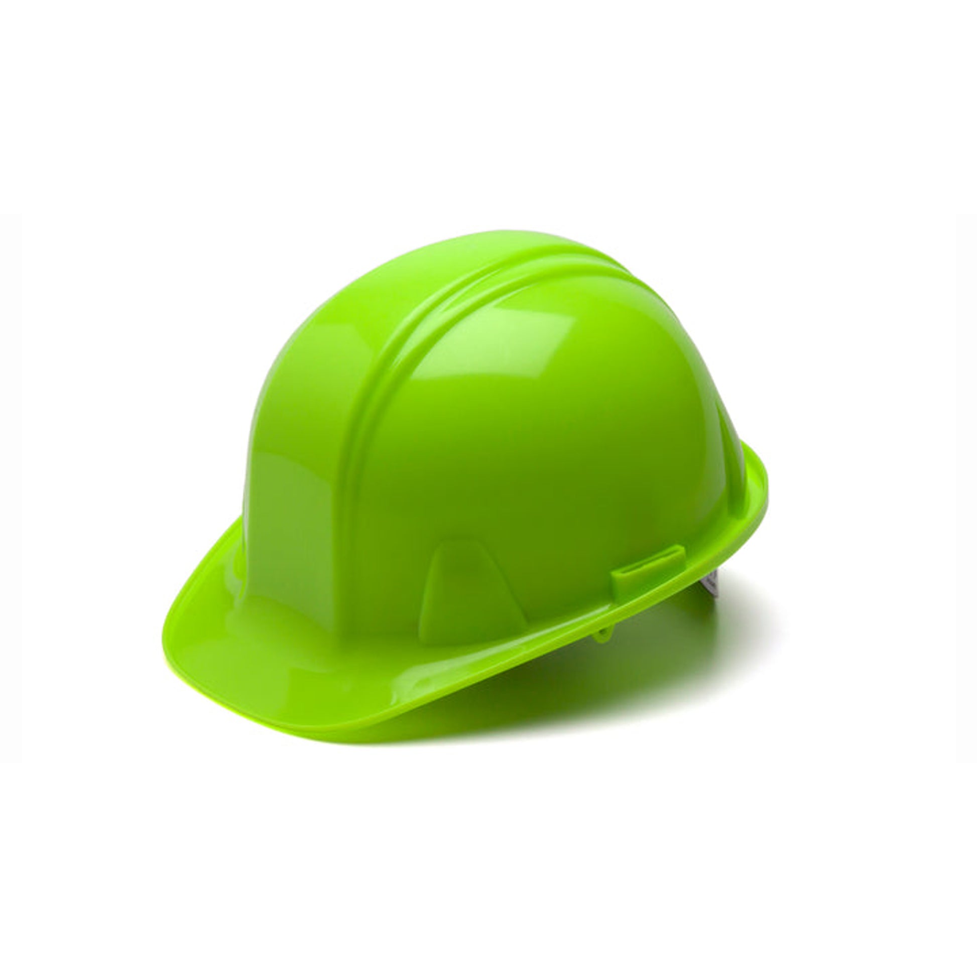 Pyramex - SL Series Hard Hat - Hi Vis Lime-Standard Shell 4 Pt - Snap Lock Suspension - 16/Each