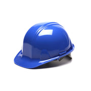 Pyramex - SL Series Hard Hat - Blue-Standard Shell 4 Pt - Snap Lock Suspension - 16/Each