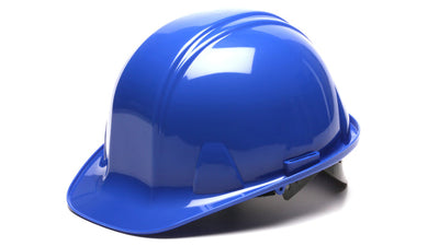 Pyramex SL Cap Style Hard Hat Blue - 4 Pt Snap Lock Suspension