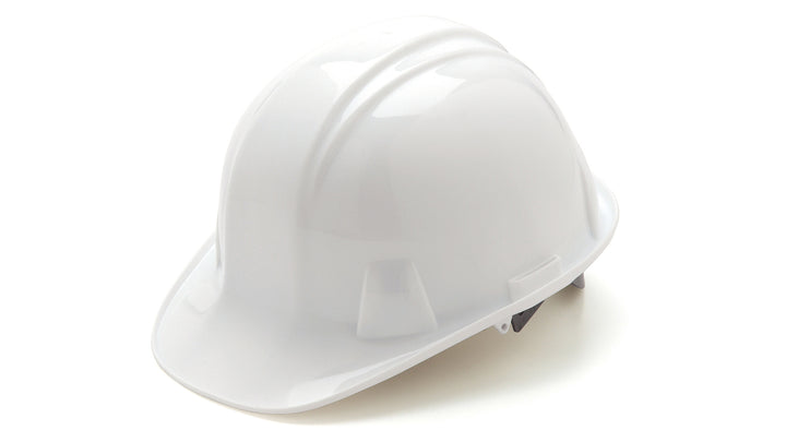 Pyramex - SL Series Hard Hat - White-Standard Shell 4 Pt Ratchet Suspension - 16/Each