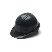 Pyramex - SL Series Hard Hat - Black-Standard Shell 4 Pt Ratchet Suspension - 16/Each