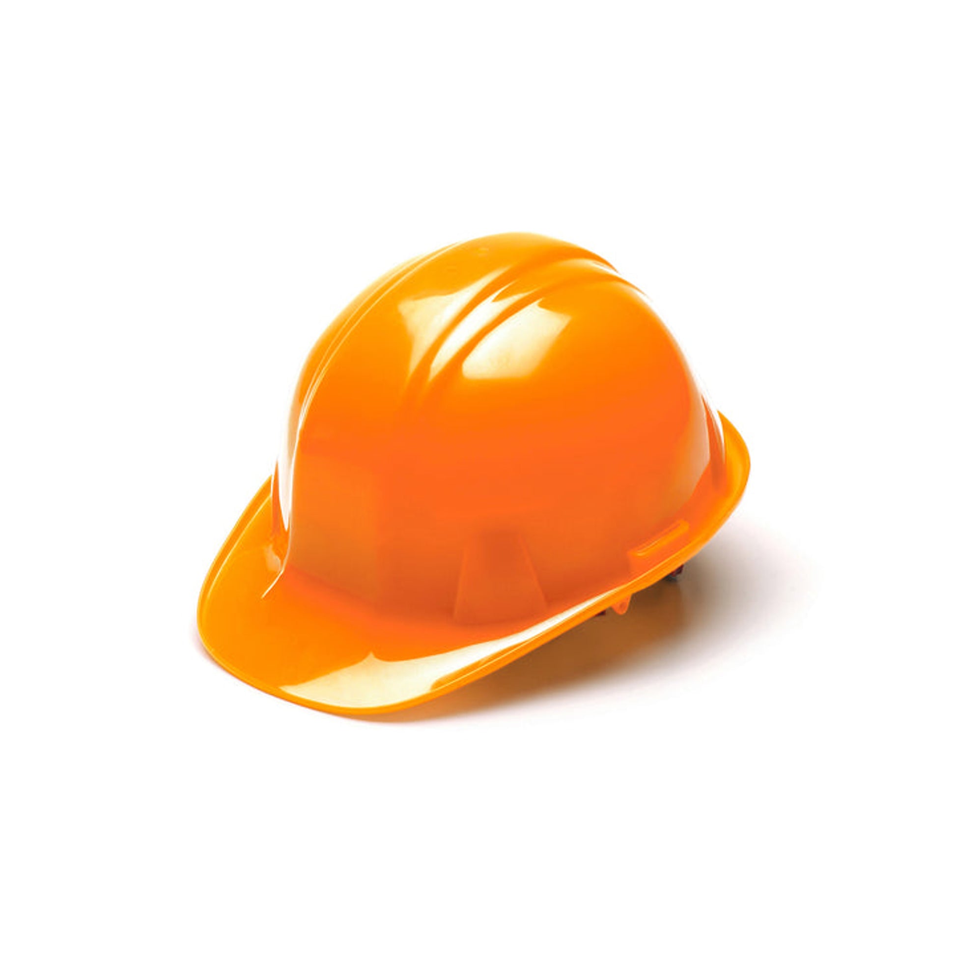 Pyramex - SL Series Hard Hat - Hi Vis Orange-Standard Shell 4 Pt Ratchet Suspension - 16/Each