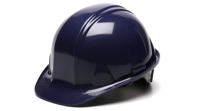Pyramex SL Cap Style Hard Hat Dark Blue - 4 Pt Ratchet Suspension