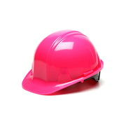 Pyramex - SL Series Hard Hat - Hi Vis Pink-Standard Shell 4 Pt Ratchet Suspension - 16/Each