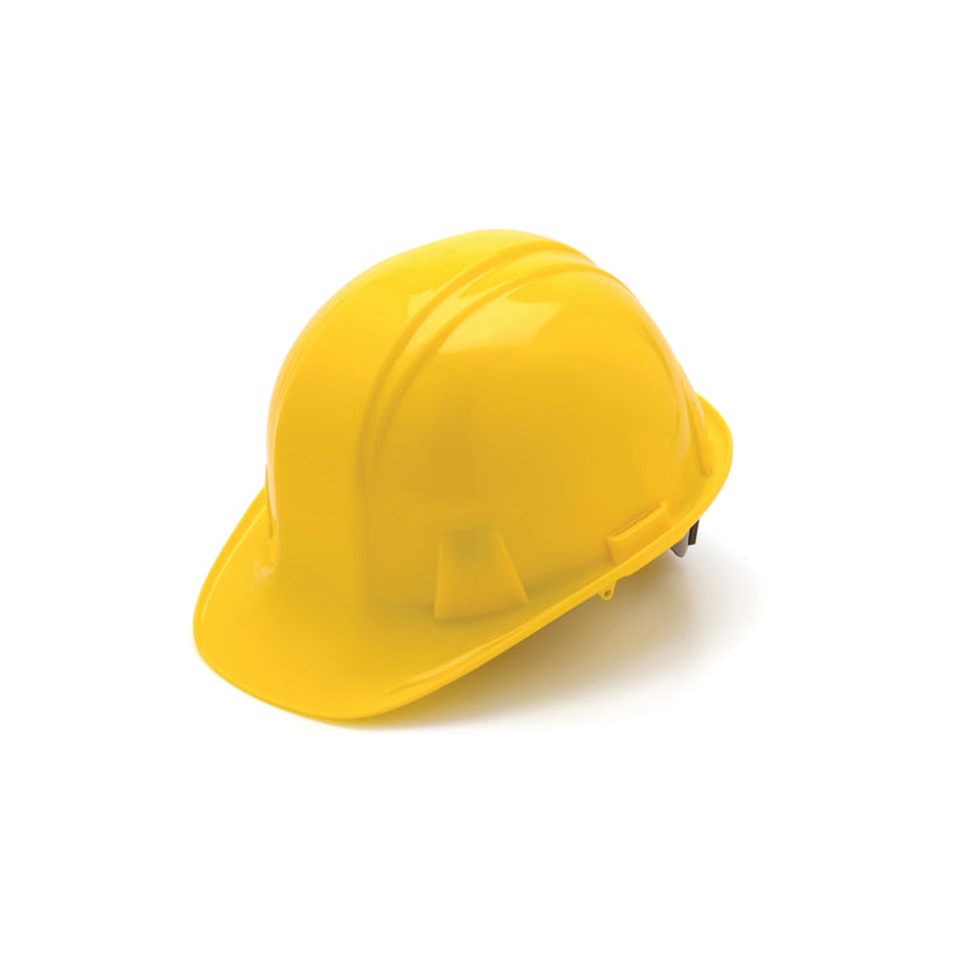 Pyramex - SL Series Hard Hat - Yellow-Standard Shell 6 Pt Ratchet Suspension - 16/Each