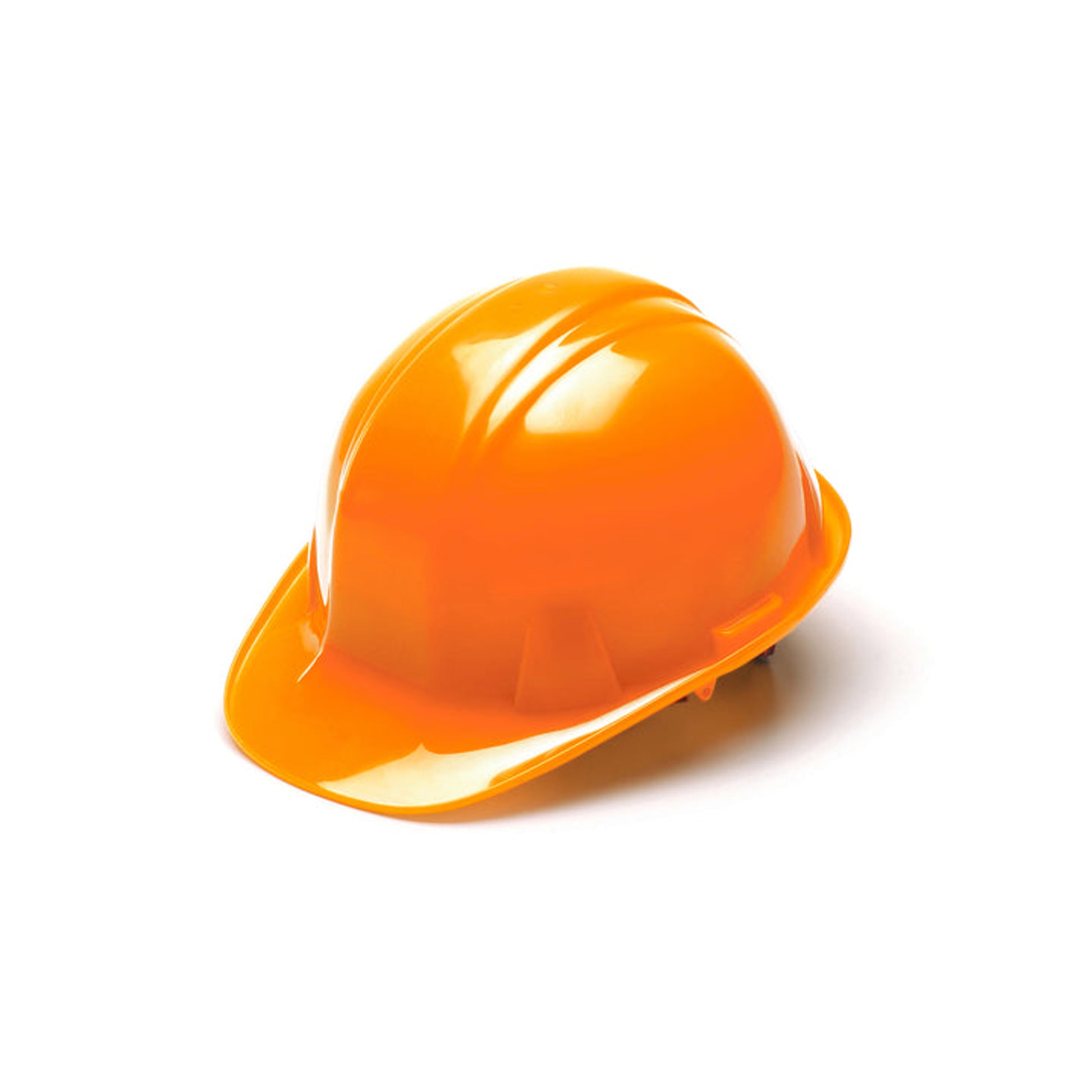 Pyramex - SL Series Hard Hat - Hi Vis Orange-Standard Shell 6 Pt Ratchet Suspension - 16/Each