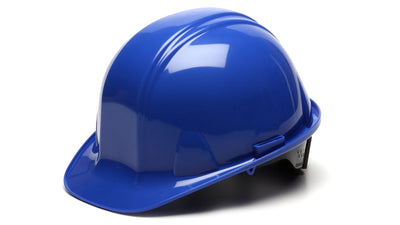 Pyramex SL Cap Style Hard Hat Blue - 6 Pt Ratchet Suspension