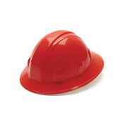 Pyramex - SL Series Full Brim Hard Hat - Red-Full Brim 4 Pt Ratchet Suspension - 12/Each