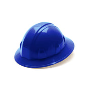 Pyramex - SL Series Full Brim Hard Hat - Blue -Standard Shell 4 Pt Ratchet Suspension - 12/Each
