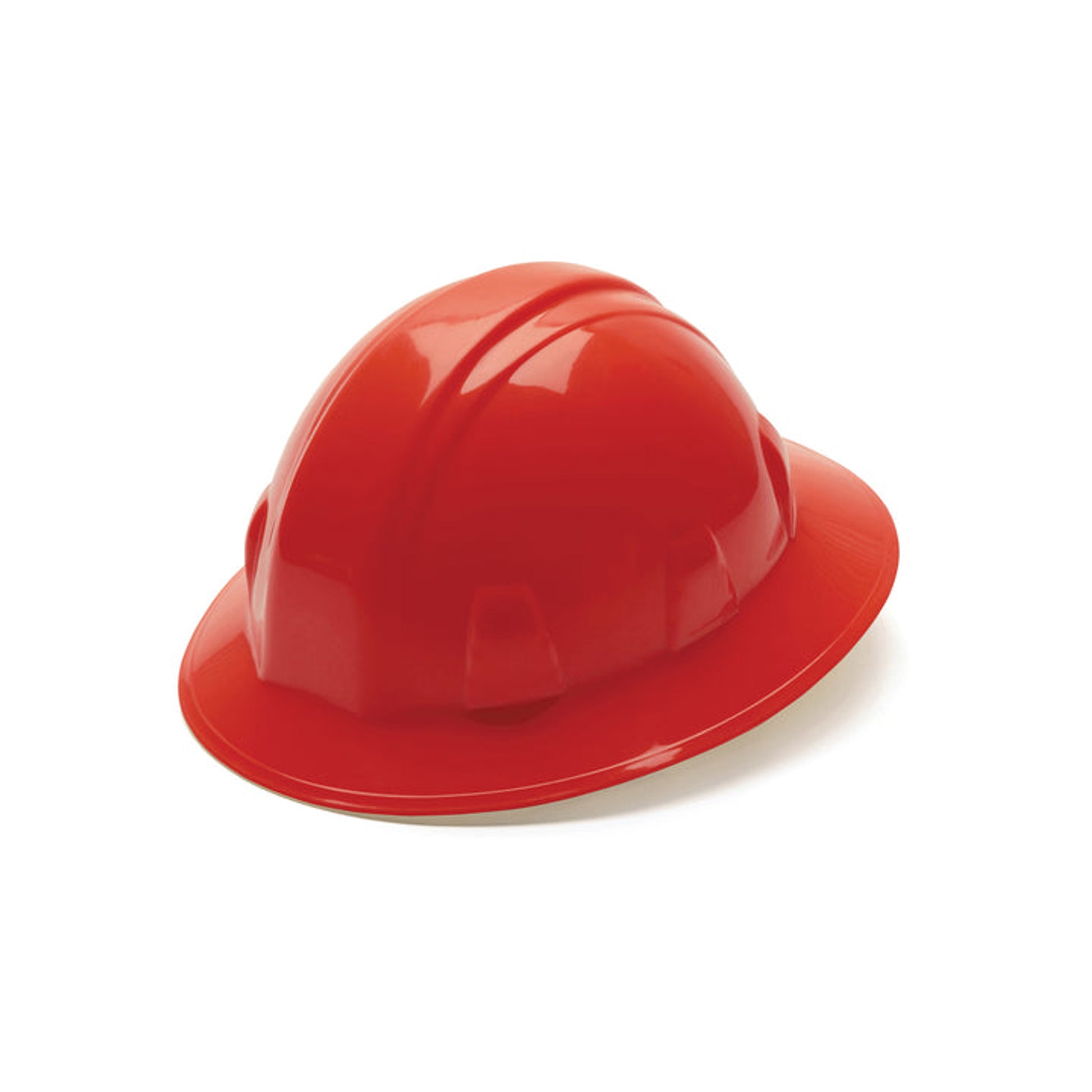Pyramex - SL Series Full Brim Hard Hat - Red-Full Brim 6 Pt Ratchet Suspension - 12/Each