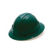 Pyramex - SL Series Full Brim Hard Hat - Green-Full Brim 6 Pt Ratchet Suspension - 12/Each