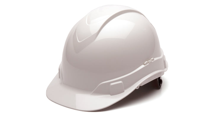Pyramex - Ridgeline cap style 4 point ratchet for CSA white - 16/Each