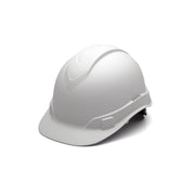 Pyramex - Ridgeline Cap Style Hard Hat - White Graphite Pattern -Ridgeline Cap Style 4 Pt Ratchet Suspension - 16/Each