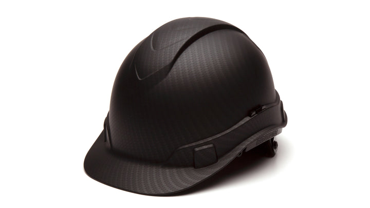 Pyramex - Ridgeline cap style 4 point ratchet for CSA black graphite pattern - 16/Each