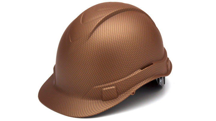 Pyramex - Ridgeline Hard Hat - Copper-Ridgeline Cap Style 4 Pt Ratchet Suspension - 16/Each