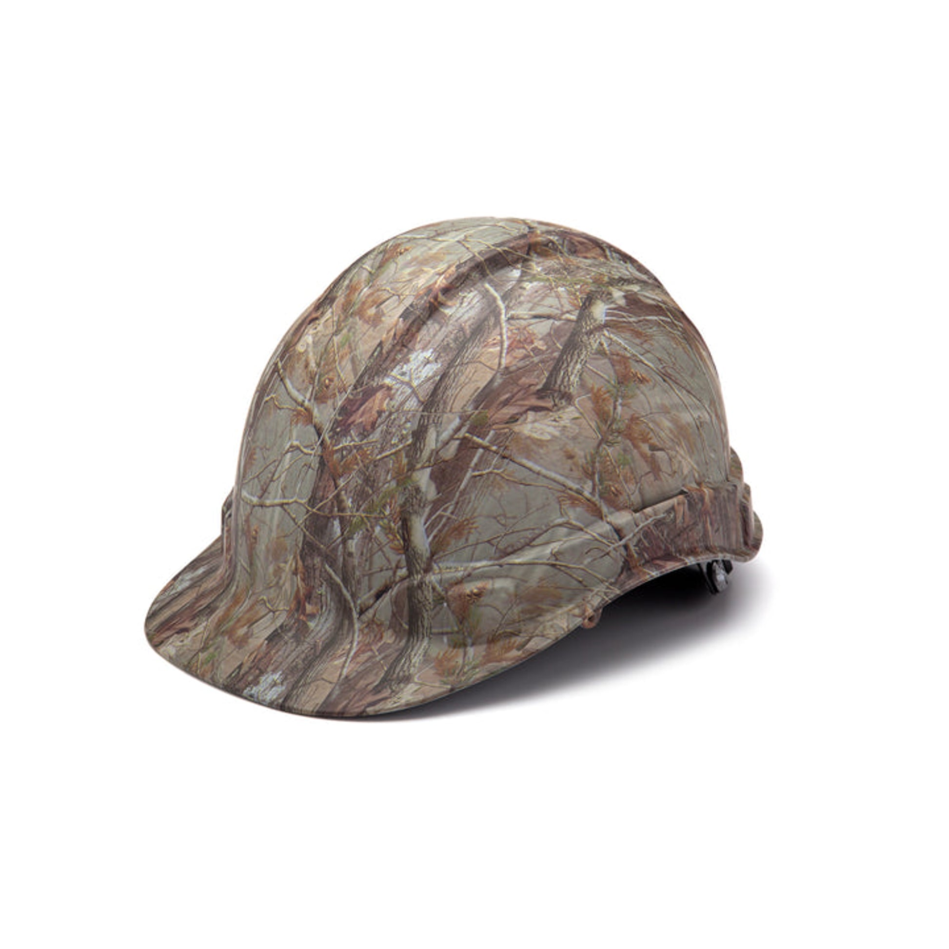 Pyramex - Ridgeline Hard Hat - Matte Camo-Ridgeline Cap Style 4 Pt Ratchet Suspension - 16/Each