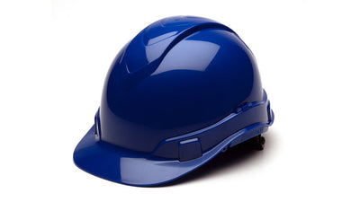 Pyramex Ridgeline Cap Style Cap Style 4 Point Ratchet For Csa Dark Blue