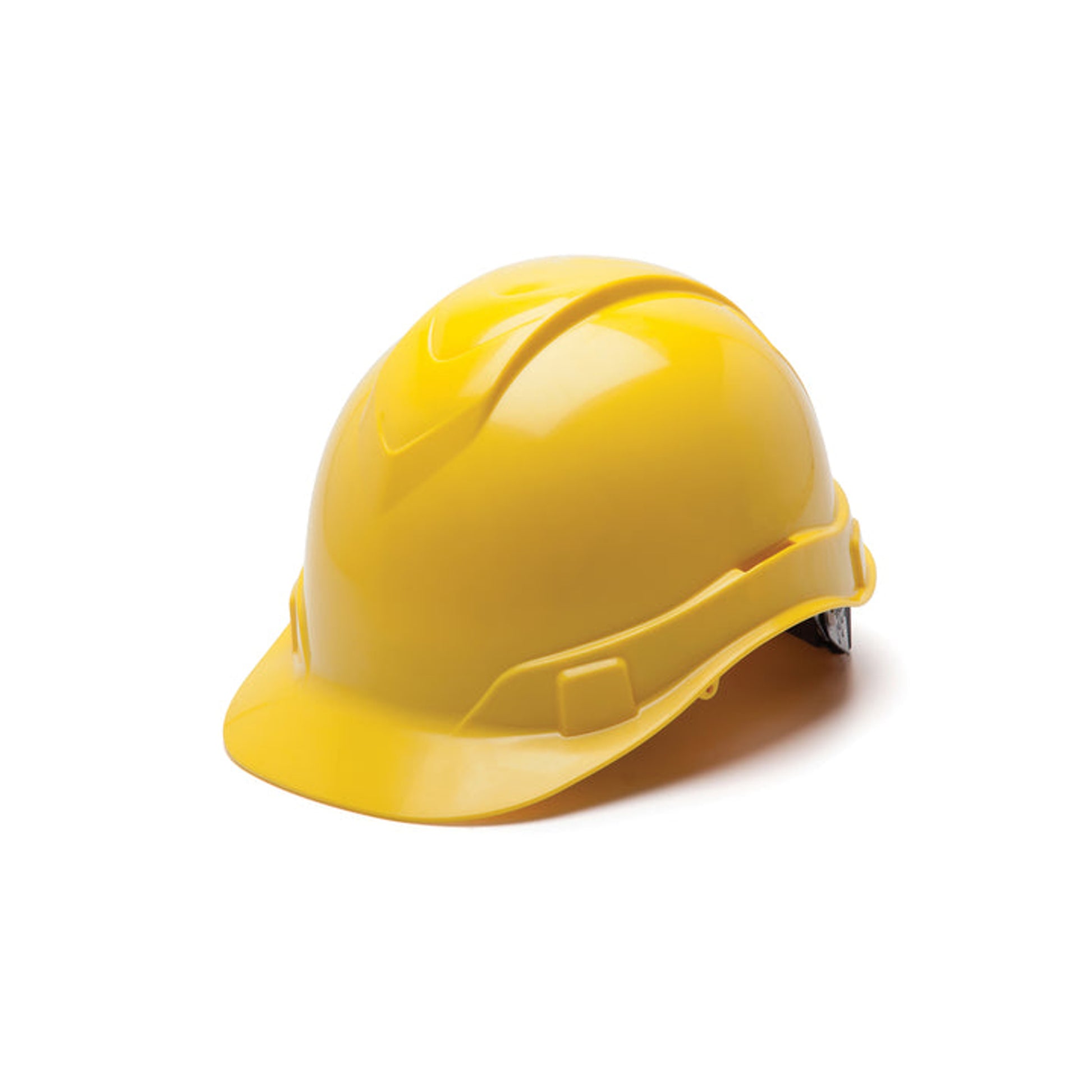 Pyramex - Ridgeline Hard Hat - Yellow-Ridgeline Cap Style 6 Pt Ratchet Suspension - 16/Each