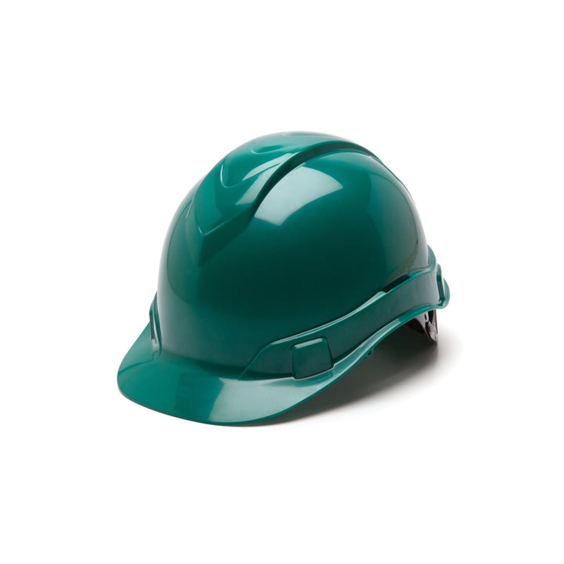 Pyramex - Ridgeline Hard Hat - Hi Vis Green-Ridgeline Cap Style 6 Pt Ratchet Suspension - 16/Each