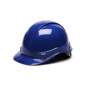 Pyramex - Ridgeline Hard Hat - Blue-Ridgeline Cap Style 6 Pt Ratchet Suspension - 16/Each