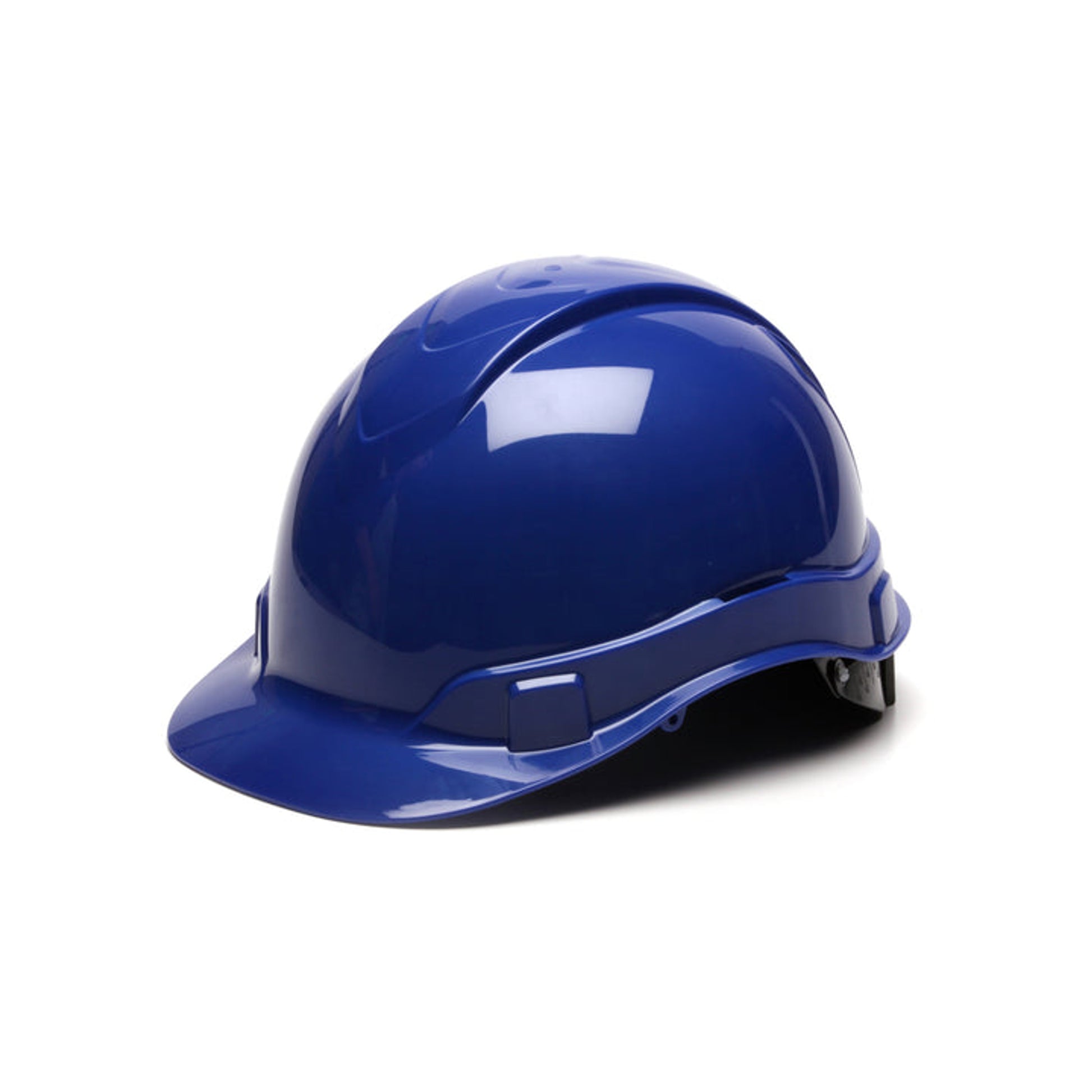 Pyramex - Ridgeline Hard Hat - Blue-Ridgeline Cap Style 6 Pt Ratchet Suspension - 16/Each