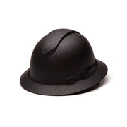 Pyramex - Matte Black Graphite Pattern Ridgeline Vented Full Brim 4 Pt Ratchet Suspension - 12/Each