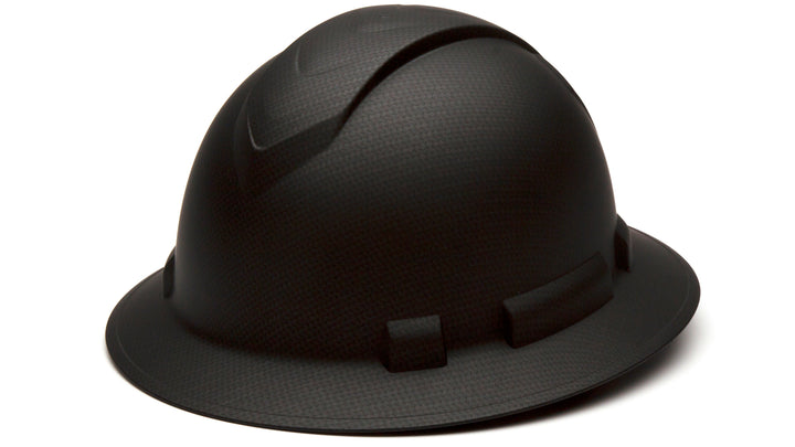Pyramex - Ridgeline Hard Hat - Graphite-Ridgeline Full Brim 4 Pt Ratchet Suspension - 12/Each