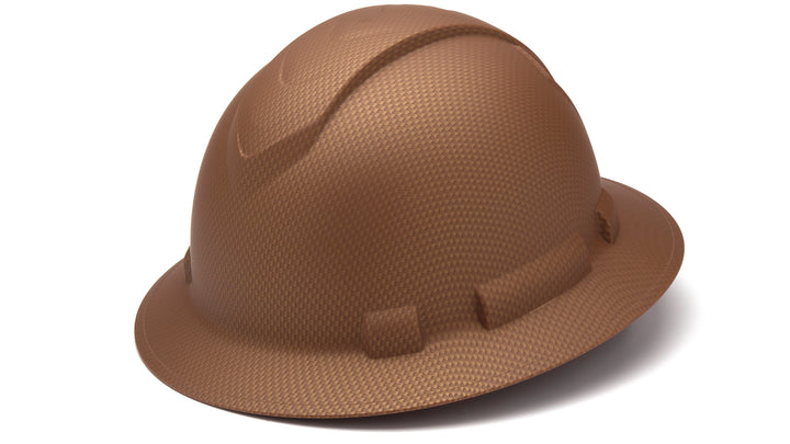 Pyramex - Ridgeline Full Brim Hard Hat - Copper-Ridgeline Full Brim 4 Pt Ratchet Suspension - 12/Each