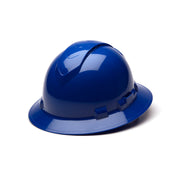 Pyramex - Blue Ridgeline Vented Full Brim 4 Pt Ratchet Suspension - 12/Each