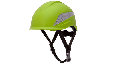 Pyramex Ridgeline XR7 6Pt Ratchet Hi-Viz Lime