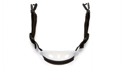 Pyramex HPCSTRAP Hard Hat Accessories Black - Elastic Strap With Chin Cup