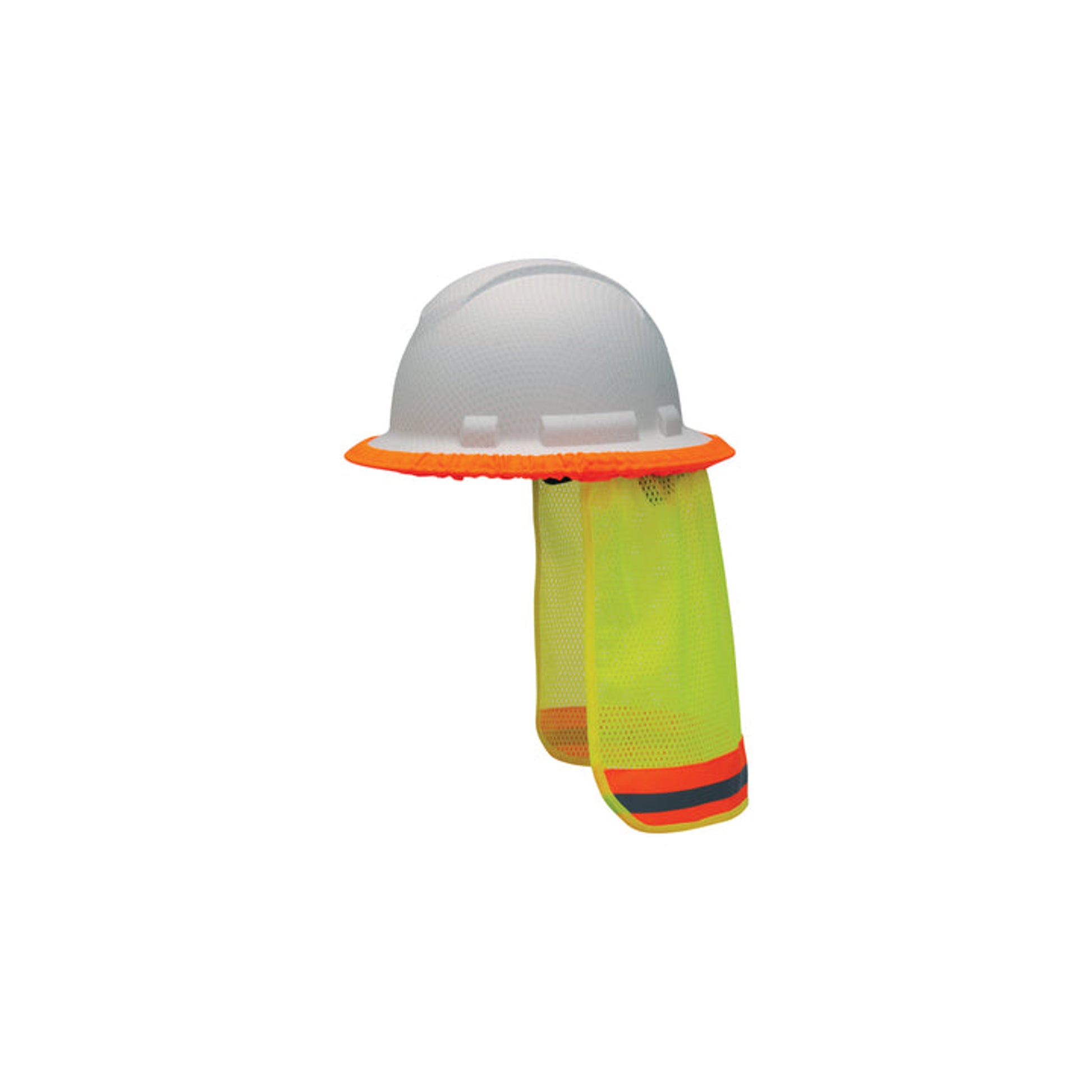 Pyramex- Hard Hat Neck Shade Lime - 1/Each