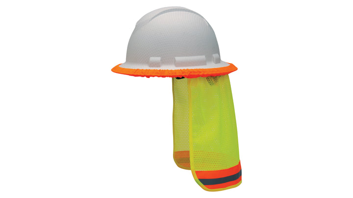 Pyramex- Hard Hat Neck Shade Lime - 1/Each