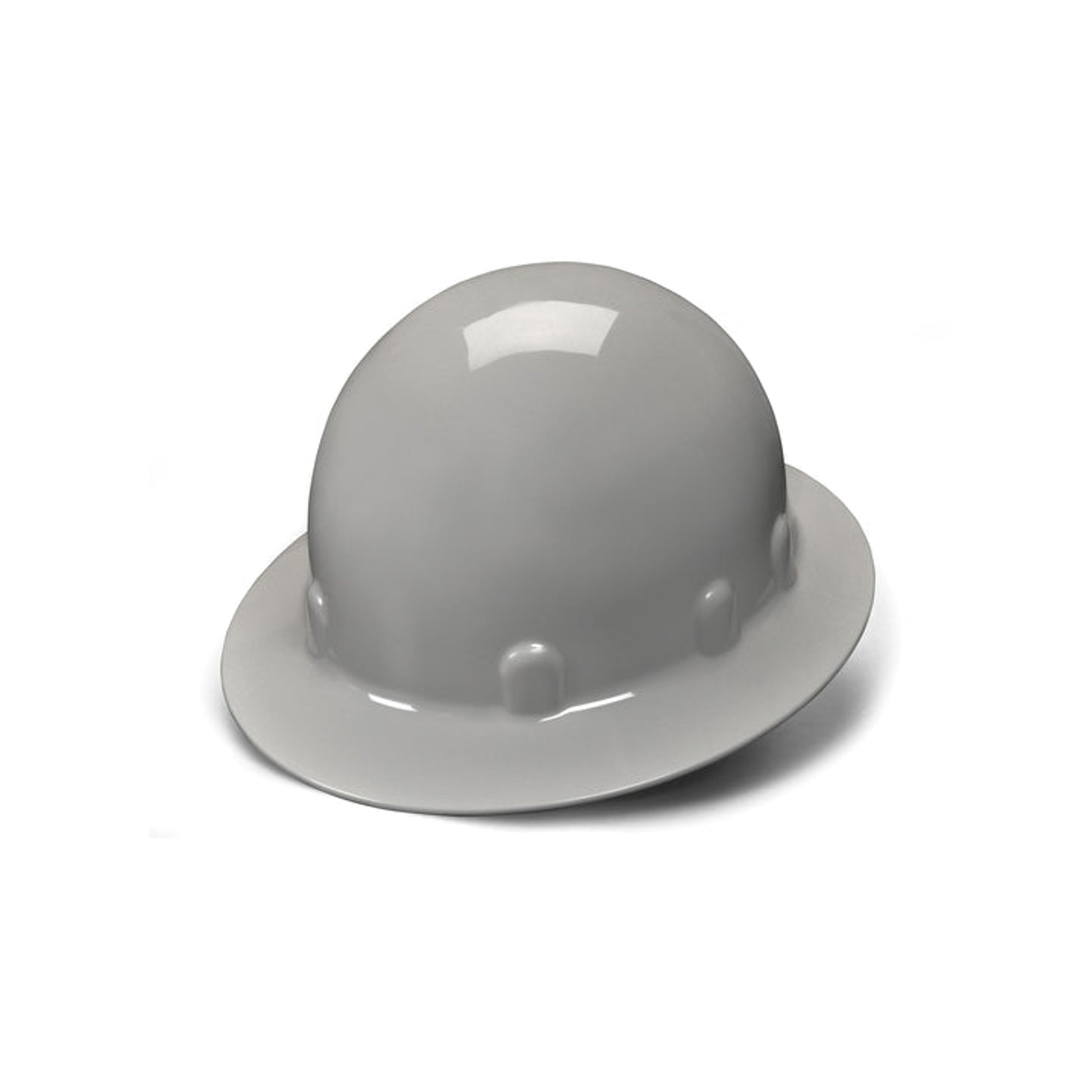 Pyramex - SL Series Sleek Shell Hard Hat - Gray-Sleek Shell Full Brim  4 Pt Ratchet Suspension  - 12/Each