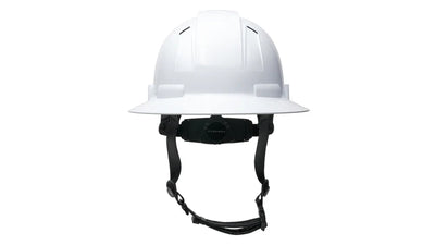 Pyramex T2 Ridgeline Full BrimType II Vented White Safety Helmet - HPT256110V