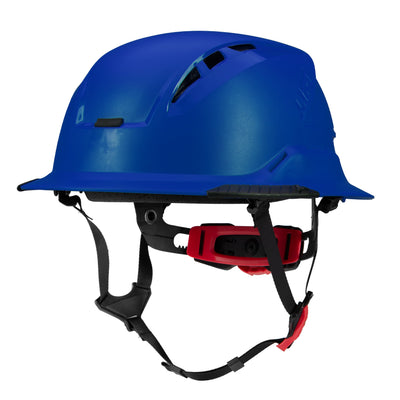 Lift Safety RADIX Type II Full Brim Vented Helmet with twiceme - Blue - HRXF-25BC2